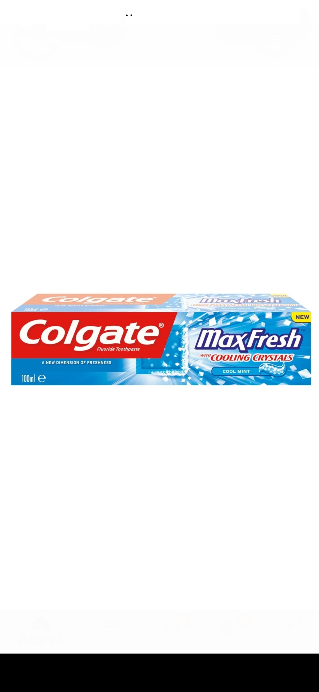 Pasta de dinti Colgate Max Fresh Cooling Crystals, 100ml