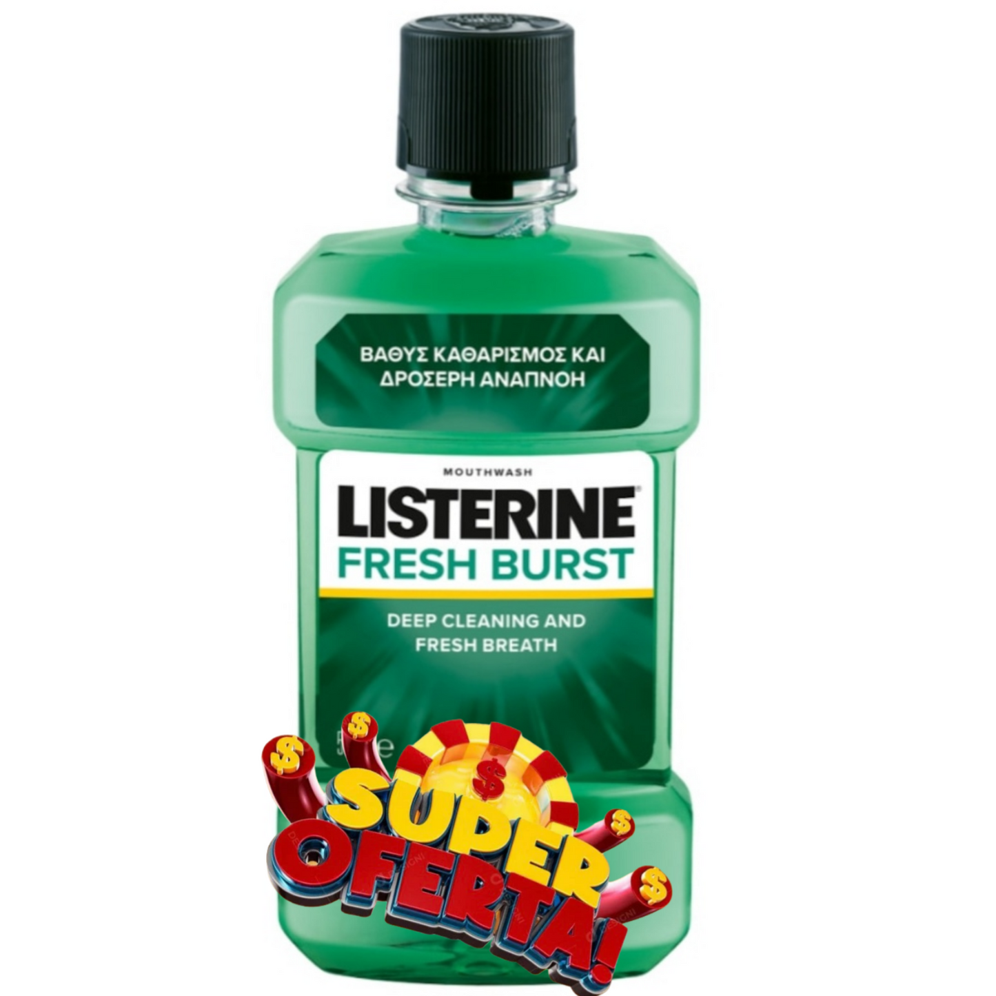 Apa de gura Listerine Fresh Burst, 500ml