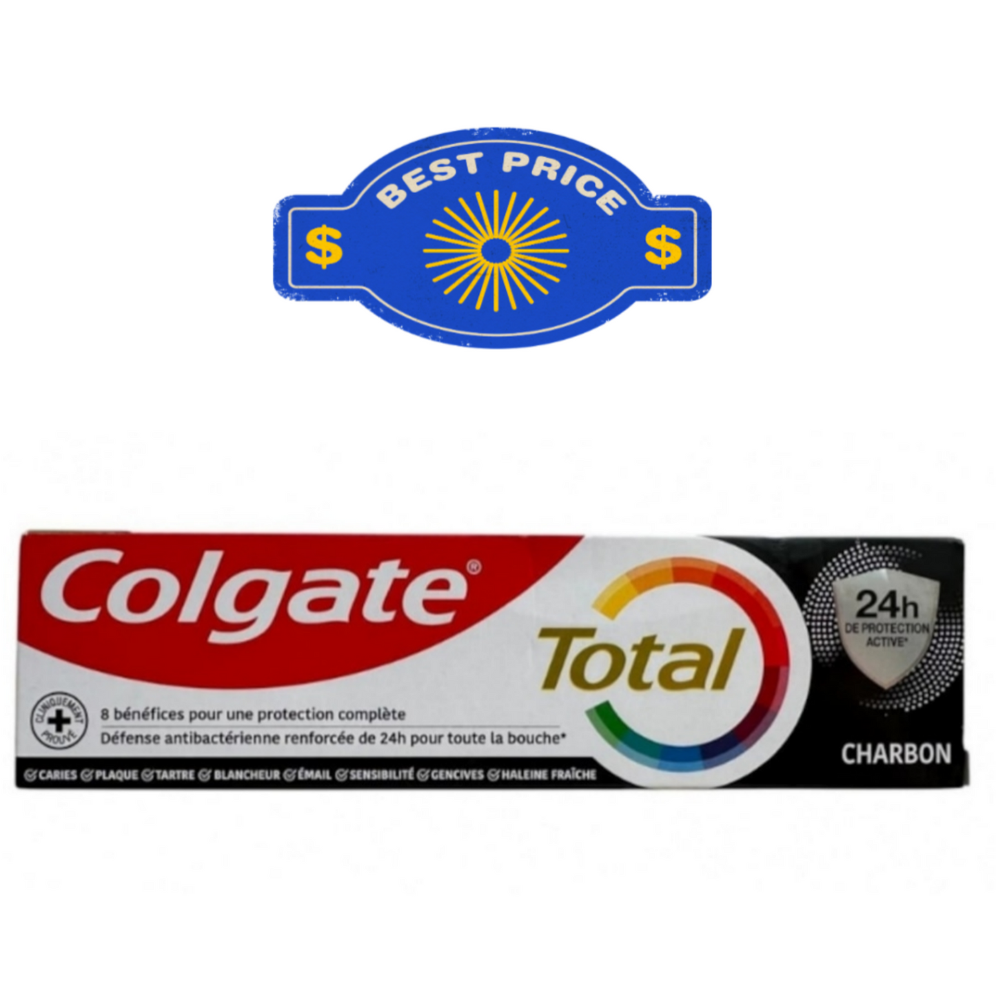 Pasta de dinti Colgate Total Charcoal, 75ml