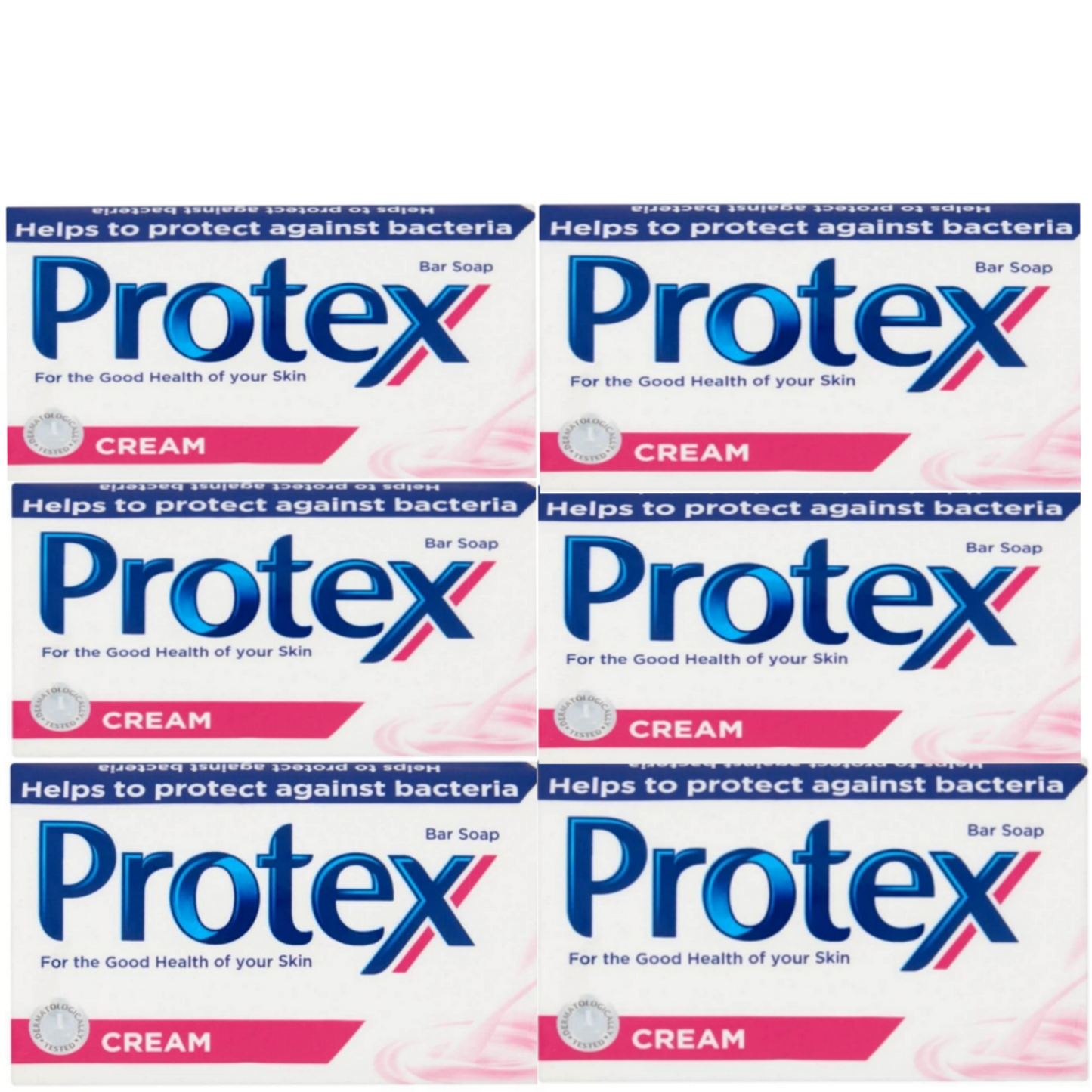 Pachet 6*Sapun Solid Protex Cream,90g