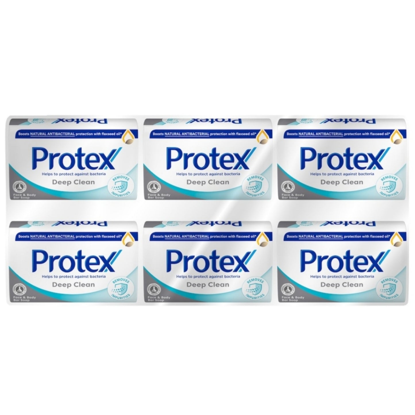 Pachet 6 X Săpun solid Protex DEEP CLEAN 90g